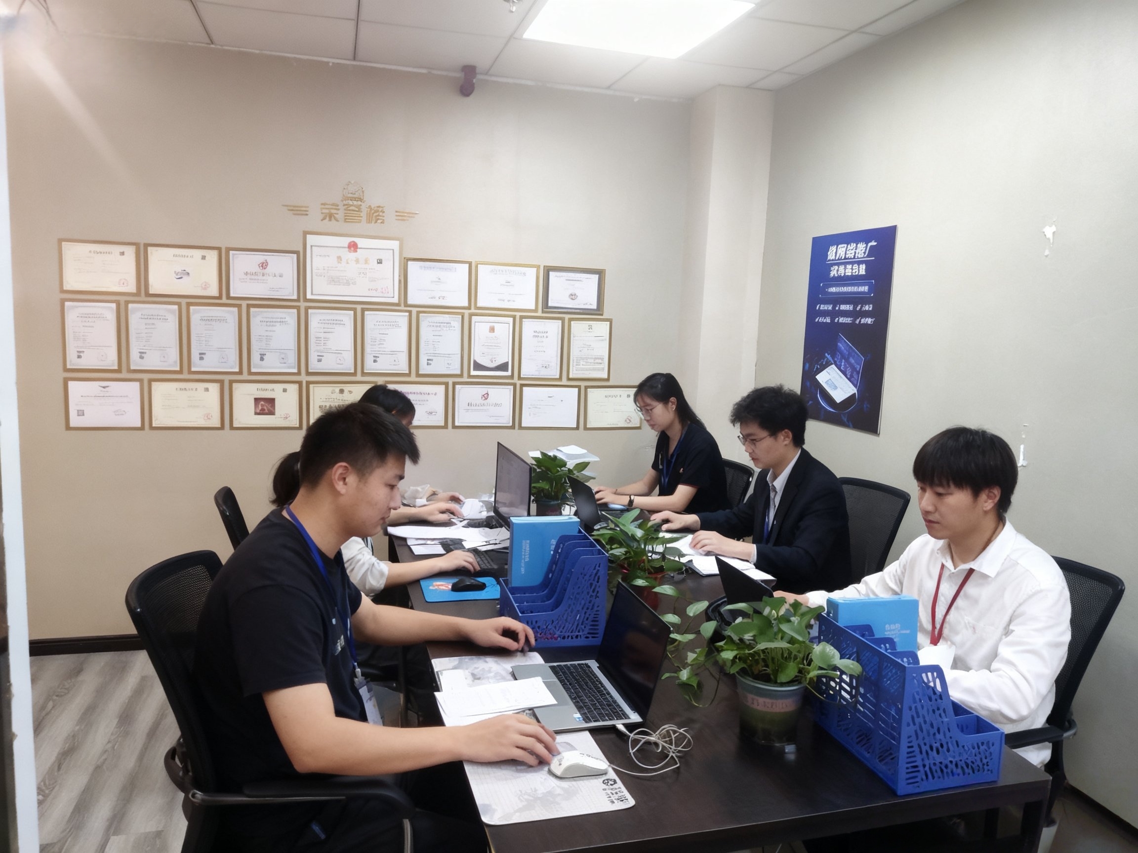 企业内容制作实拍展示